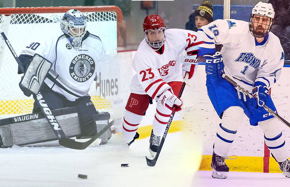SUNYAC honors Men's Ice Hockey Athletes of the Week