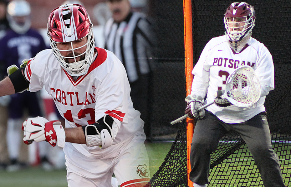 Cortland and Potsdam awarded with Men's Lacrosse Weekly honors