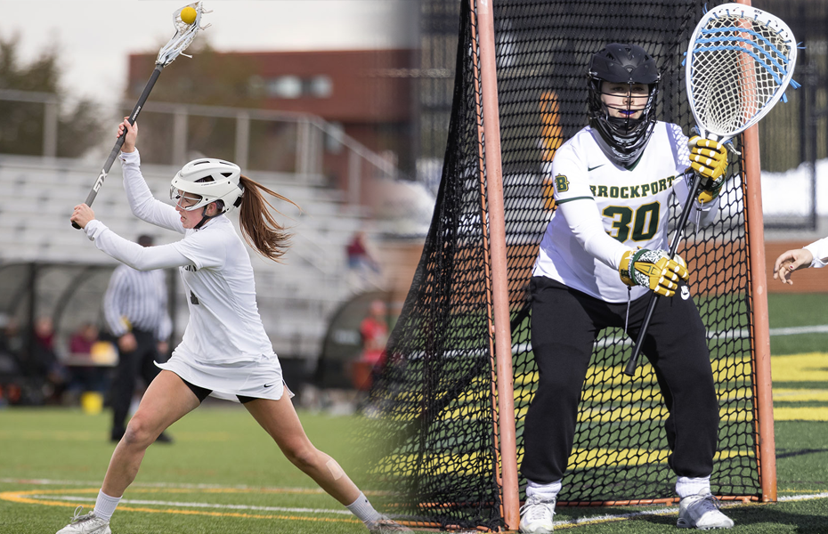 Potsdam's O'Connor and Brockport's Elmer selected as Women's Lacrosse Players of the Week