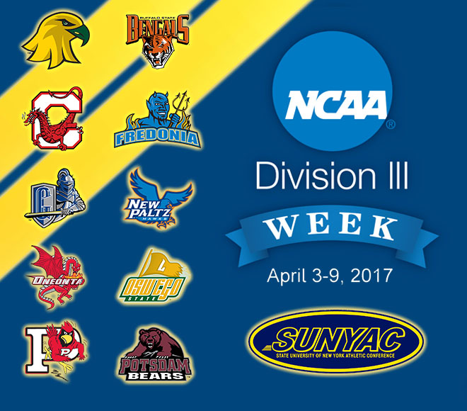 SUNYAC participates in NCAA Division III Week