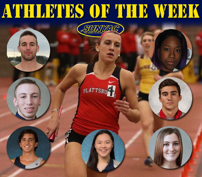 Track and Field and Swimming and Diving Athletes of the Week selected