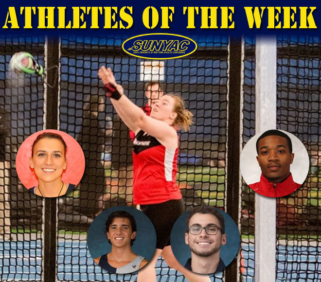 SUNYAC releases weekly honors