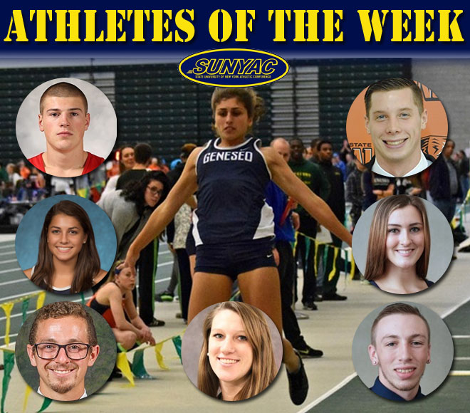 Track and Field and Swimming and Diving Athletes of the Week announced