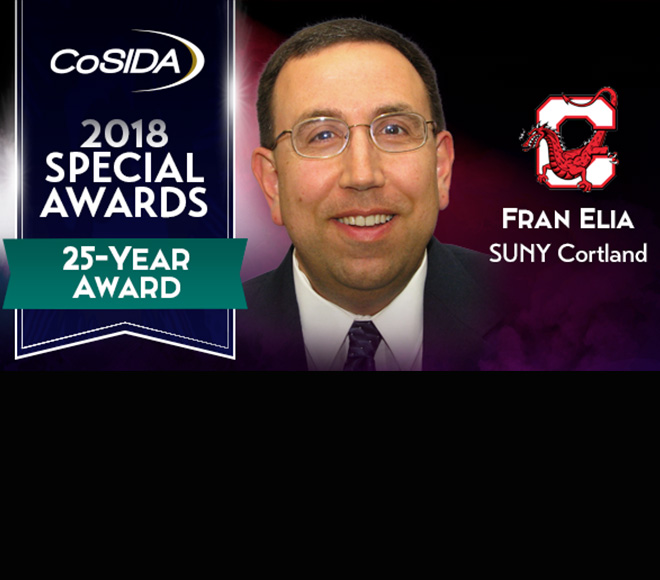 Cortland's Fran Elia – 25-Year Award