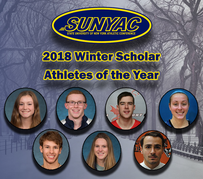 SUNYAC announces Winter Scholar Athlete of the Year honorees