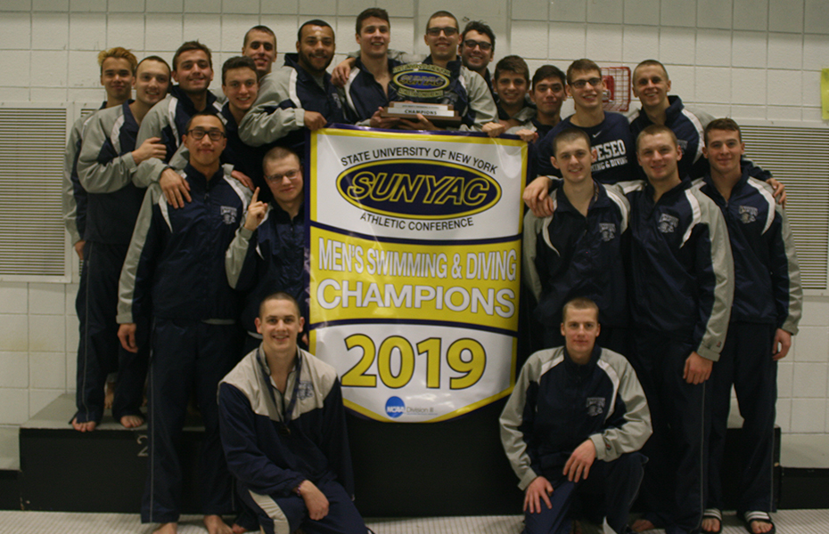 Geneseo takes 2019 men's swimming and diving championship