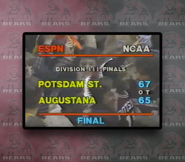 Throwback Thursday: Potsdam captures NCAA men's basketball championship in overtime