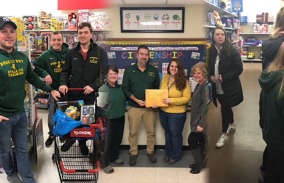 Athletes off the Field: Brockport lends helping hand during holiday season