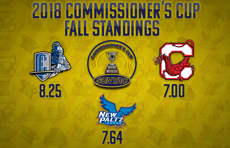 Geneseo leads in Commissioner's Cup standings following 2018 fall championships