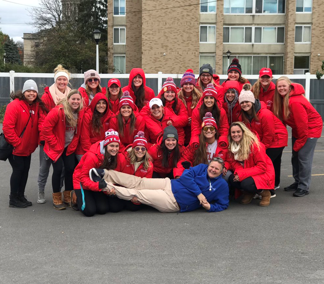 Athletes off the Field: Cortland softball raises more than $2K to fight hunger in community