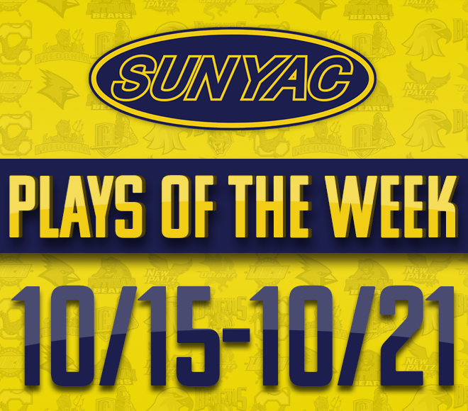 SUNYAC Fall Plays of the Week - Oct. 8-14