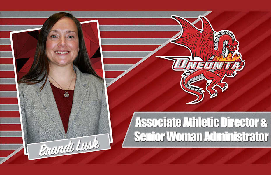 Lusk Elevated to Associate Athletic Director and Senior Woman Administrator at Oneonta