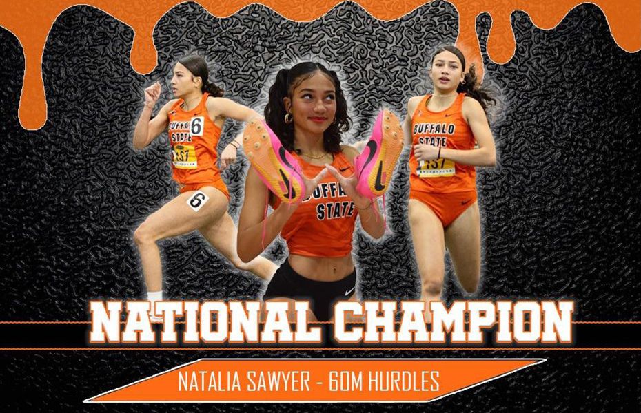 Buffalo State's Natalia Sawyer Takes National Title in 60-Meter Hurdles, Second in 400-Meter Dash