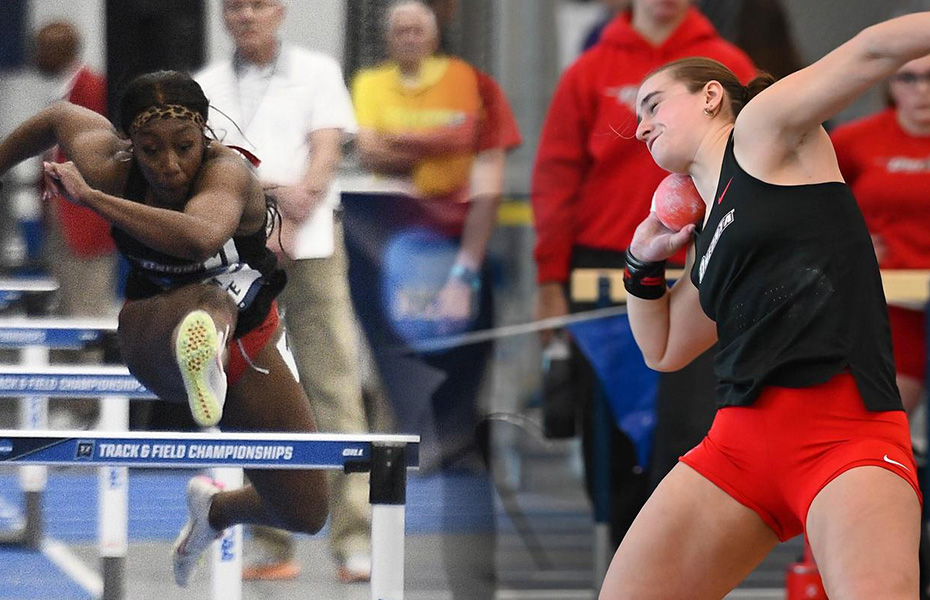 Oneonta's Nnate and Fabrizio Earn All-American at NCAA Division III Indoor Championships