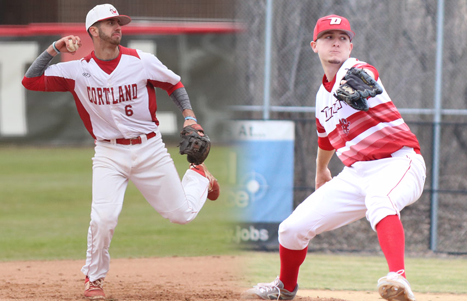 Cortland and Oneonta Honored with Baseball Weekly Awards