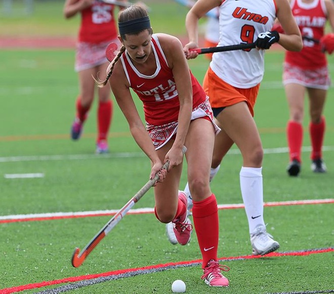 Cortland sweeps this week's Field Hockey Offensive and Defensive Athlete of the Week Awards
