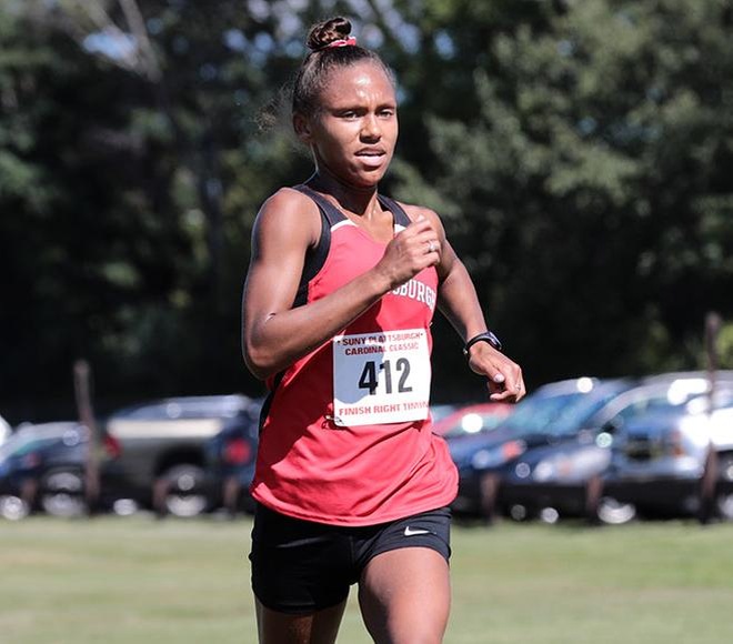 SUNYAC selects Roberts as Women's Cross Country Athlete of the Week