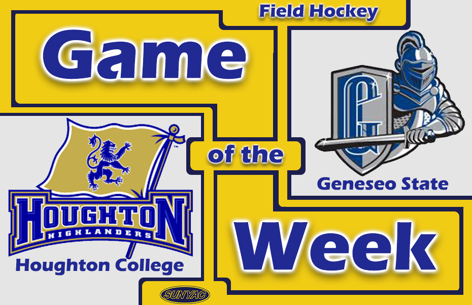 SUNYAC Game of the Week - Geneseo Field Hockey scores Four in first Nine minutes to beat Houghton College