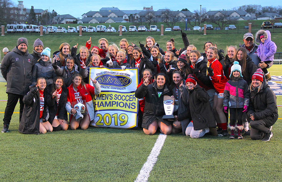 Cortland wins 2019 women's soccer championship