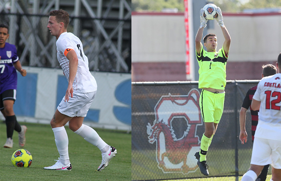 Pencic and Melveney Tabbed PrestoSports Men's Soccer Athletes of the Week
