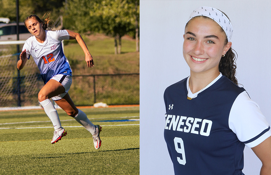 Kelleher and Dell Aquila Tabbed SUNYAC Women's Soccer Athletes of the Week