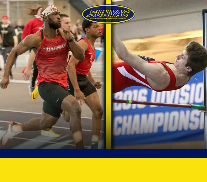SUNYAC announces this week's Mens Track and Field Athletes of the Week