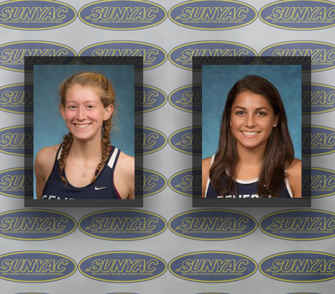 Geneseo Sweeps Women's Indoor Track and Field Athlete of the Week Awards