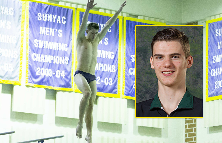 Davie, Wirth picked as Men's Swimming & Diving Athletes of the Week