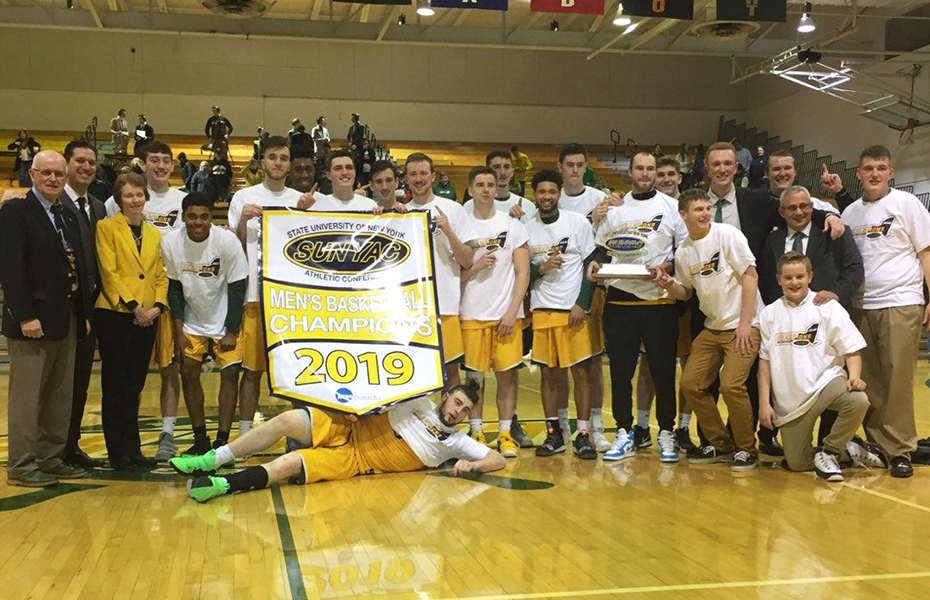 Oswego wins 2019 men's basketball championship