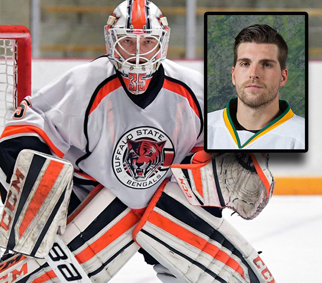 SUNYAC selects Ice Hockey Athlete and Goalie of the Week recipients