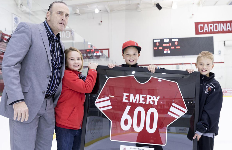 Legendary Plattsburgh State Head Men’s Ice Hockey Coach Bob Emery Announces Retirement as Search for Successor Begins