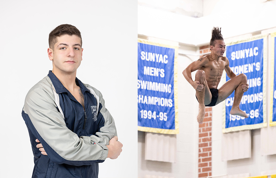 Crocker and Calus Recognized as PrestoSports Men's Swimmer and Diver of the Week