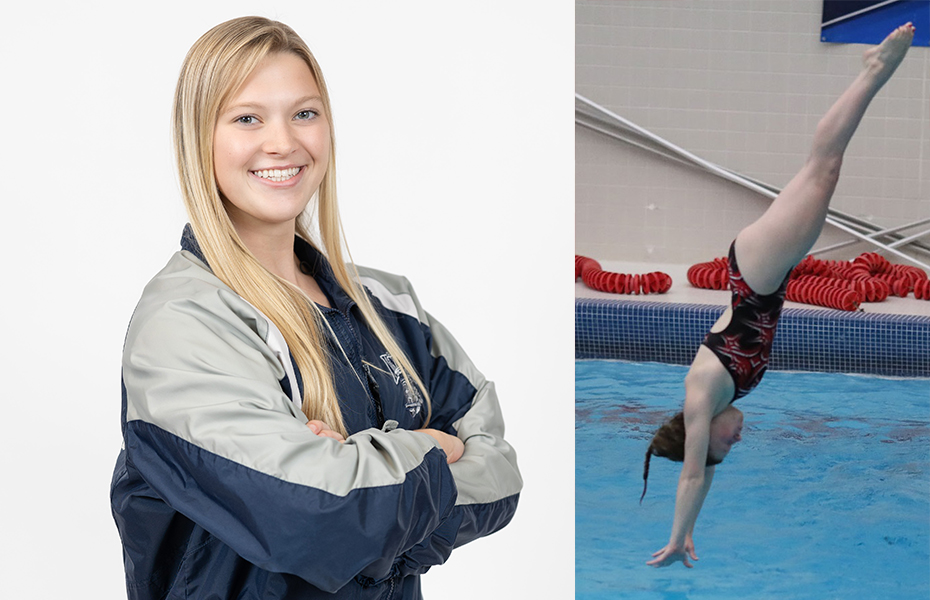 MacDonald and Williams Named PrestoSports Swimmer and Diver of the Week