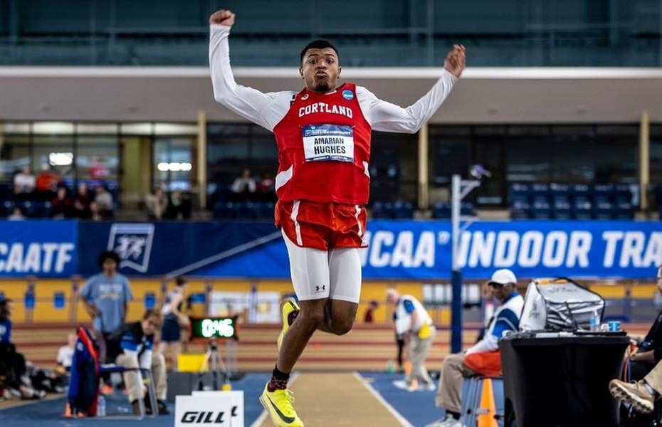 Three Red Dragon Men Compete During Day 2 of NCAA Indoor Championships