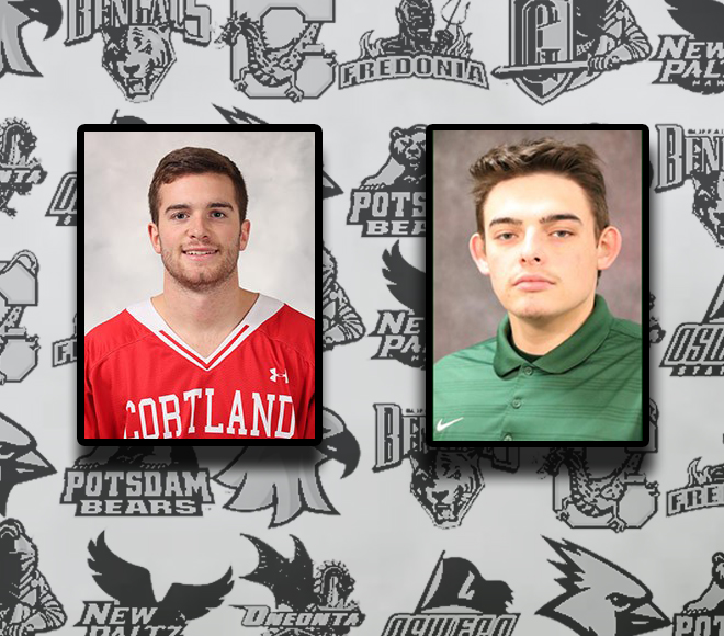 Phelps and Meyers selected as Men's Lacrosse Athlete and Goalie of the Week