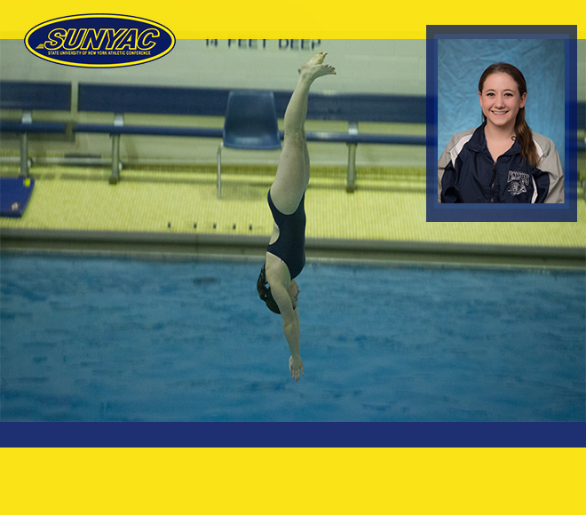 SUNYAC picks Women's Swimming and Diving Athletes of the Week