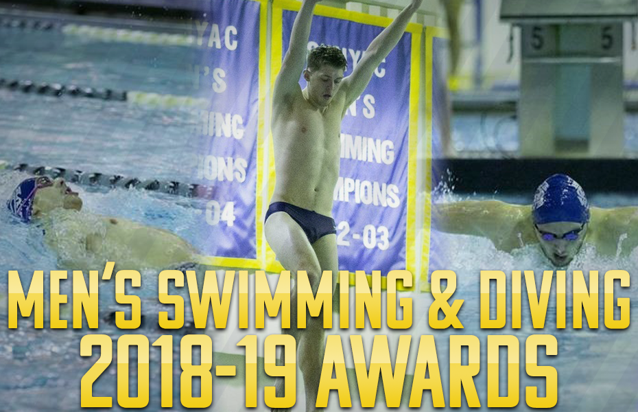 Men's Swimming and Diving Yearly Awards Announced