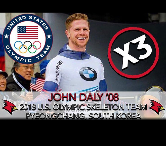 John Daly named to 2018 Skeleton U.S. Olympic Team