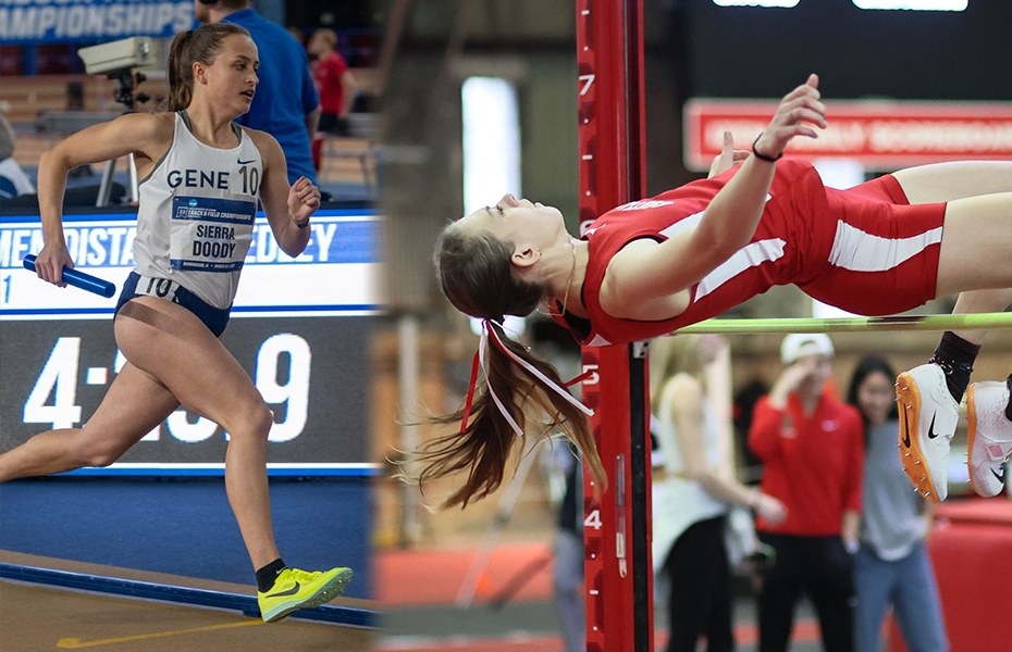 Doody and Fisk Named SUNYAC Women's Track & Field Athletes of the Week