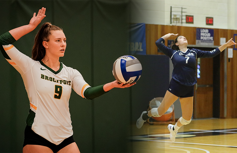 Coyle and Haber Earn SUNYAC Volleyball Weekly Honors