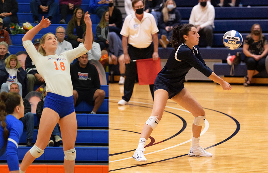Williams and Haber Named SUNYAC Women's Volleyball Athletes of the Week