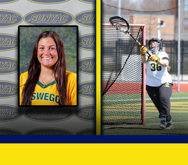 SUNYAC announces this week's Women's Lacrosse Athletes of the Week