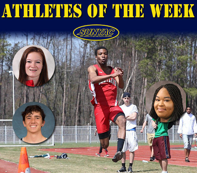 SUNYAC wraps up 2017 track & field weekly honors