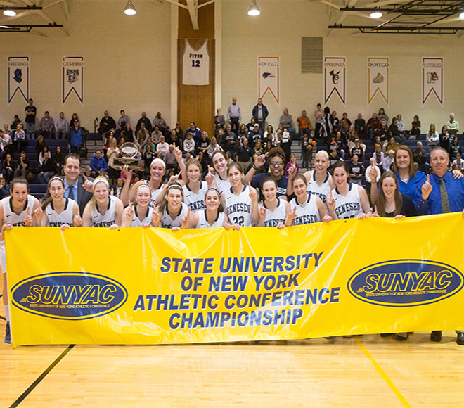 Throw back to 2015 in SUNYAC women's basketball
