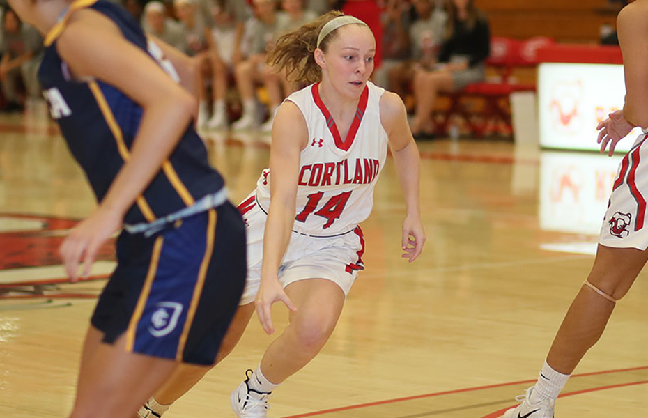 Cortland's McGuire named SUNYAC Women's Basketball Athlete of the Week