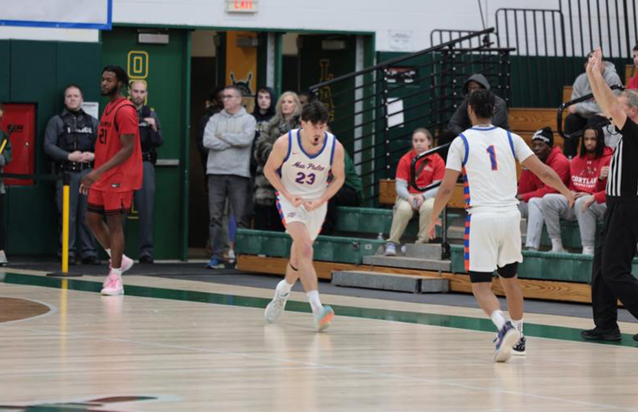 New Paltz Men's Basketball Clinch Spot in the SUNYAC Finals with 80-59 Win Over Oneonta