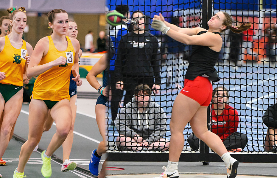 Flower and Fabrizio Take SUNAYC Women's Track and Field Athlete of the Week Awards