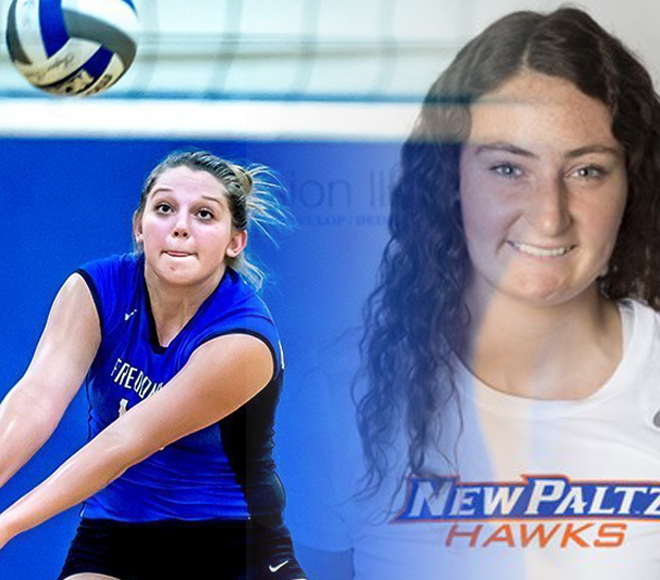 Van Pelt, Aiello named Women's Volleyball Athletes of the Week
