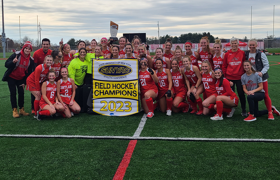 Cortland Field Claims 2023 Field Hockey Championship to Defend Title