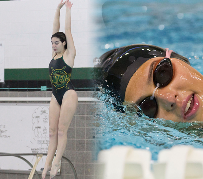 Coombs, Frascatore selected as Women's Swimming and Diving Athletes of the Week
